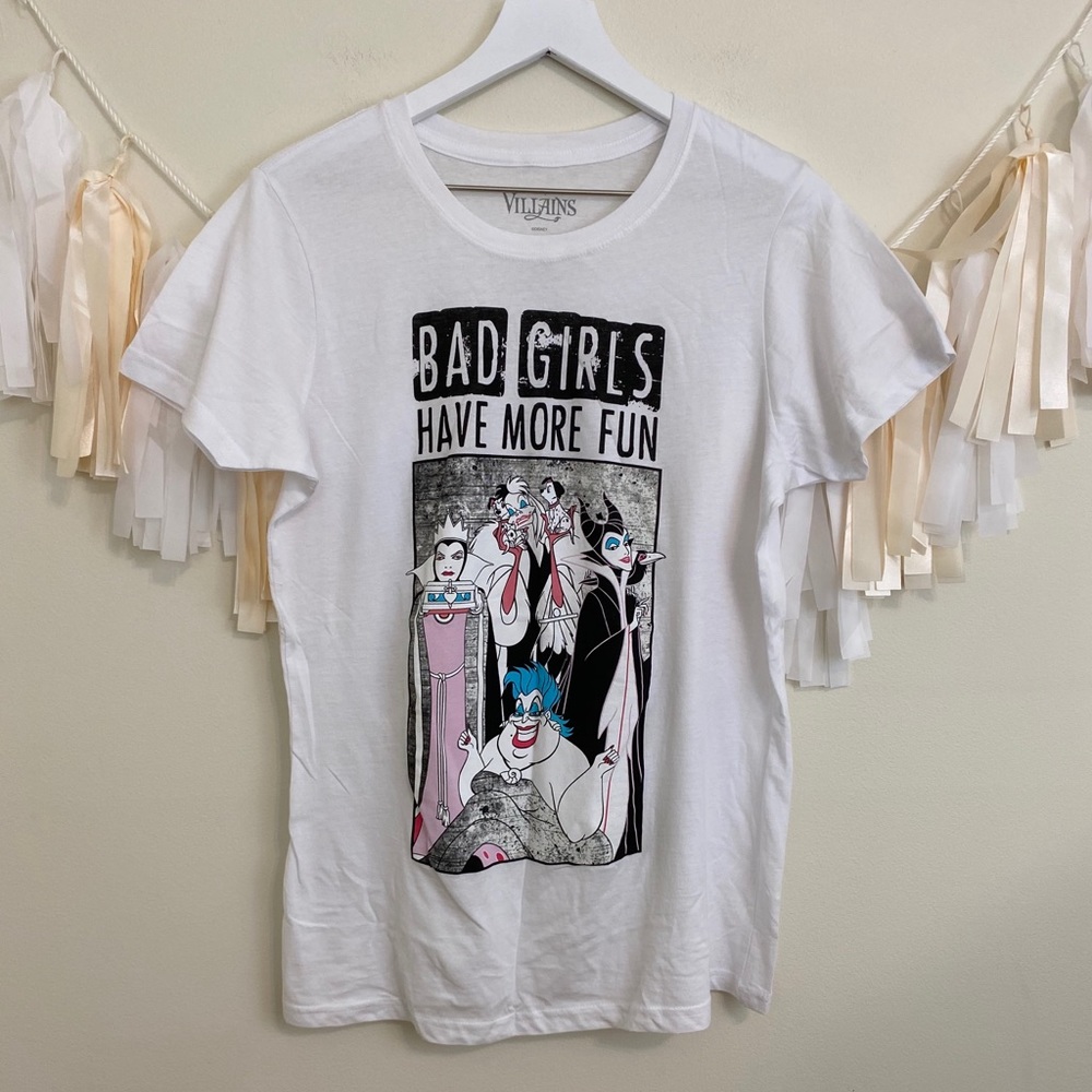 Disney Villains Bad Girls Have More Fun T-Shirt